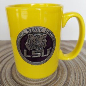 LSU Mike the tiger yellow coffee/tea mug 16oz.